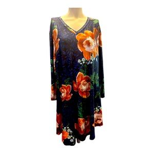 NWT Flowered Tunic